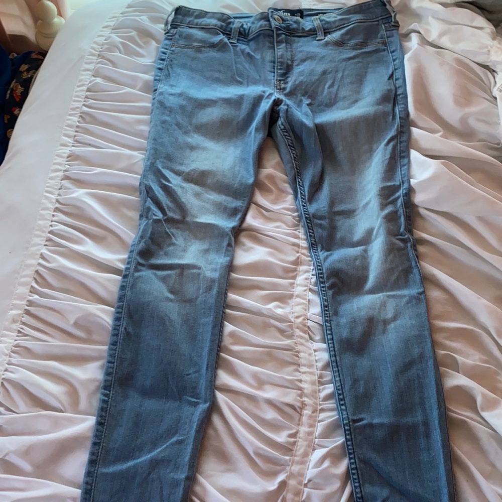 Hollister Size 9 Regular Light Blue Jeans